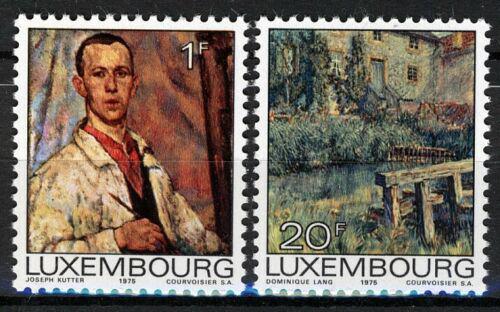 Poštové známky Luxembursko 1975 Umenie Mi# 906-07