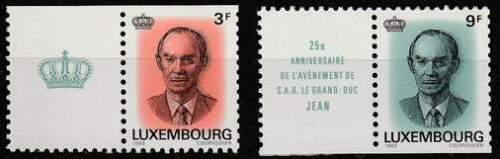 Poštové známky Luxembursko 1989 Velkovévoda Jan Lucemburský Mi# 1225-26