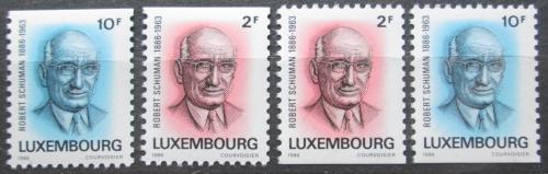 Poštové známky Luxembursko 1986 Robert Schuman Mi# 1156-57 Do-Du