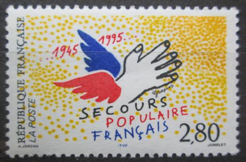 Poštová známka Francúzsko 1995 Lidská práva Mi# 3093
