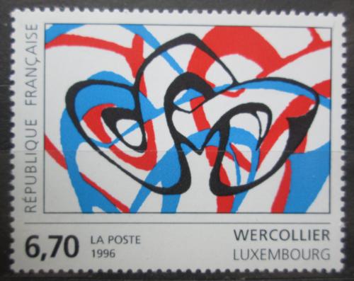 Poštová známka Francúzsko 1996 Umenie, Lucian Wercollier Mi# 3127