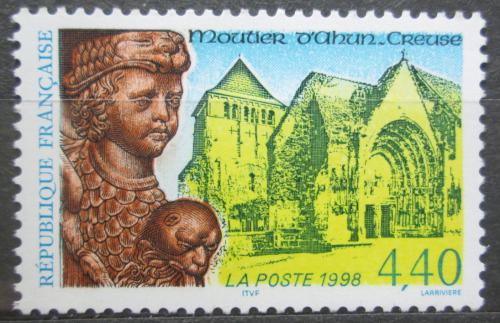 Poštová známka Francúzsko 1997 Kláštor Moutier d’Ahun Mi# 3268