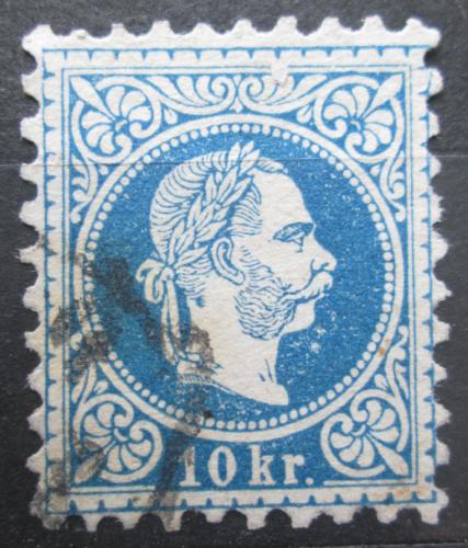 Poštová známka Rakúsko 1875 Cisár František Josef I. Mi# 37 II A
