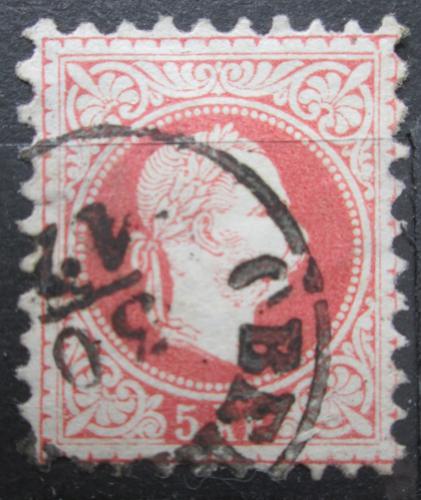 Poštová známka Rakúsko 1874 Cisár František Josef I. Mi# 37 II A