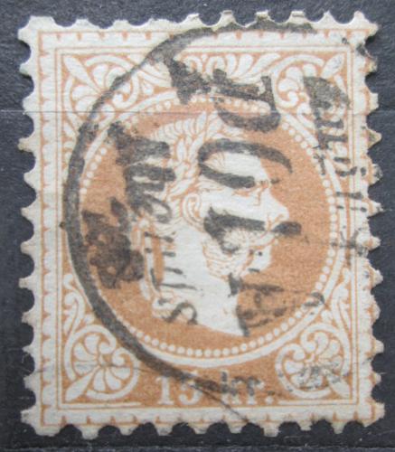 Poštová známka Rakúsko 1877 Cisár František Josef I. Mi# 39 II A Kat 10€
