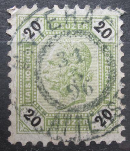Poštová známka Rakúsko 1890 Cisár František Josef I. Mi# 57