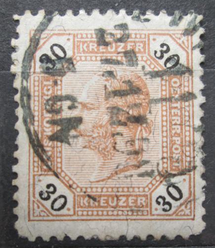 Poštová známka Rakúsko 1890 Cisár František Josef I. Mi# 59