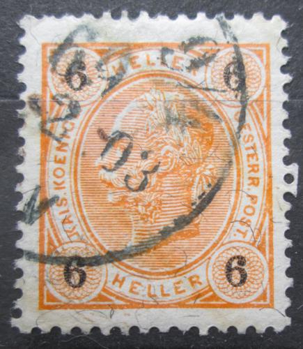 Poštová známka Rakúsko 1899 Cisár František Josef I. Mi# 73 A