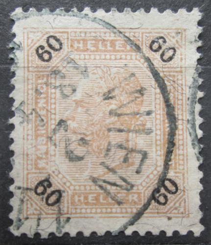 Poštová známka Rakúsko 1899 Cisár František Josef I. Mi# 80 A