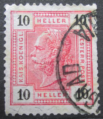 Poštová známka Rakúsko 1904 Cisár František Josef I. Mi# 110