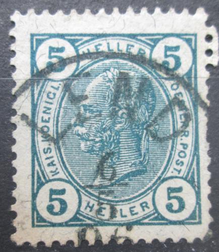 Poštová známka Rakúsko 1905 Cisár František Josef I. Mi# 122