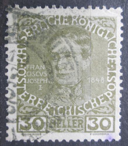 Poštová známka Rakúsko 1908 Cisár František Josef I. Mi# 148 v
