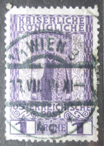 Poštová známka Rakúsko 1908 Cisár František Josef I. Mi# 153 w