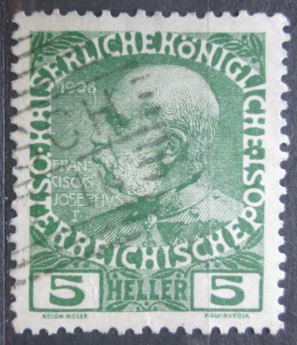 Poštová známka Rakúsko 1908 Cisár František Josef I. Mi# 142 x