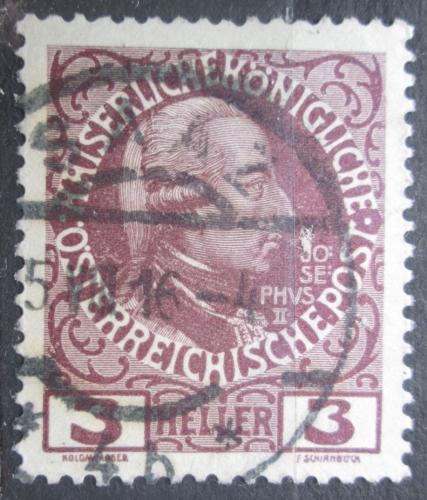 Poštová známka Rakúsko 1908 Cisár Josef II. Mi# 141 x