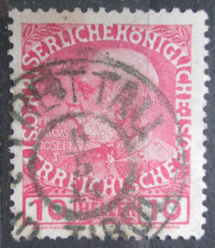 Poštová známka Rakúsko 1908 Cisár František Josef I. Mi# 144 x