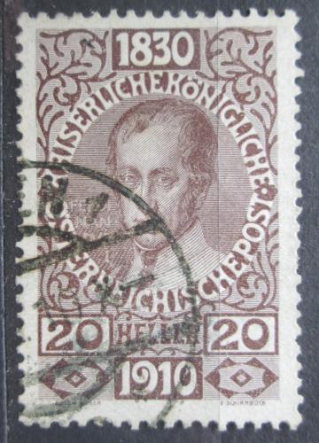Poštová známka Rakúsko 1910 Cisár František Josef I. Mi# 168 Kat 15€