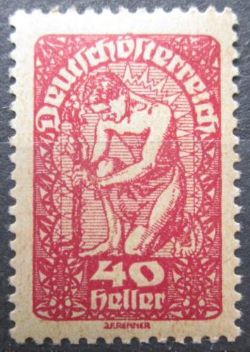 Poštová známka Rakúsko 1920 Alegorie Mi# 269 x