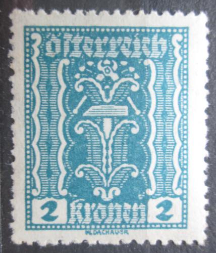 Poštová známka Rakúsko 1922 Alegorie hospodáøství Mi# 362