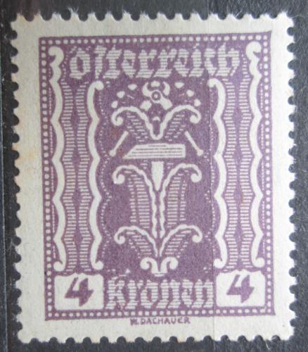 Poštová známka Rakúsko 1922 Alegorie hospodáøství Mi# 364