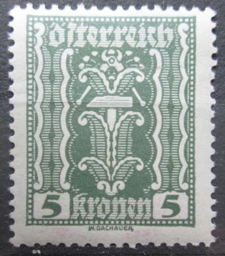 Poštová známka Rakúsko 1922 Alegorie hospodáøství Mi# 365