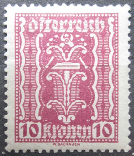 Poštová známka Rakúsko 1922 Alegorie hospodáøství Mi# 367