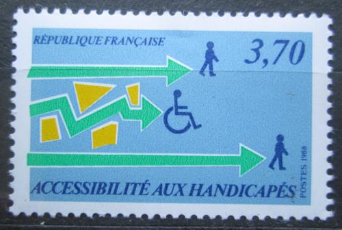 Poštová známka Francúzsko 1988 Integrace postižených Mi# 2672
