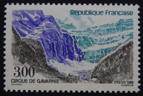 Poštová známka Francúzsko 1988 Údolí Cirque de Gavarnie Mi# 2683
