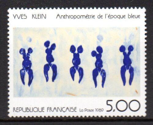 Poštová známka Francúzsko 1989 Moderné umenie, Yves Klein Mi# 2697