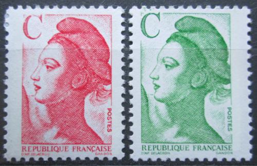 Poštové známky Francúzsko 1990 Liberté Mi# 2752-53