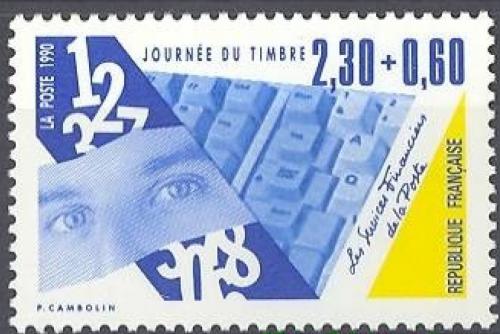 Poštová známka Francúzsko 1990 Den známek Mi# 2762