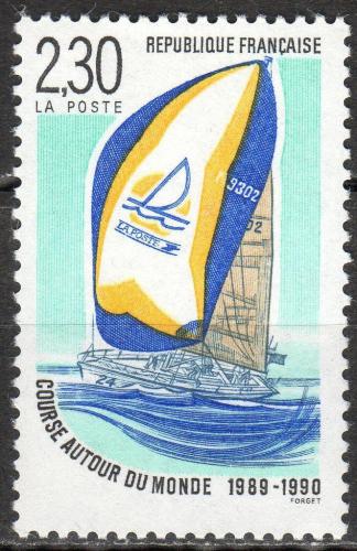 Poštová známka Francúzsko 1990 Jachta La Poste Mi# 2780