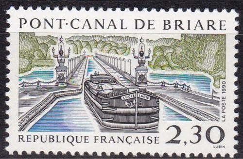 Poštová známka Francúzsko 1990 Kanál u Briare Mi# 2795