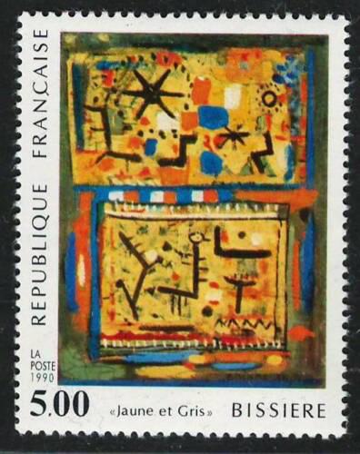 Poštová známka Francúzsko 1990 Umenie, Roger Bissière Mi# 2811