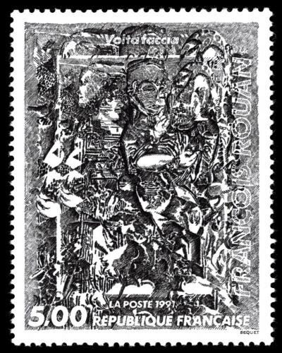 Poštová známka Francúzsko 1991 Umenie, François Rouan Mi# 2865
