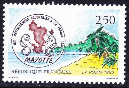 Poštová známka Francúzsko 1991 Ostrov Mayotte Mi# 2870