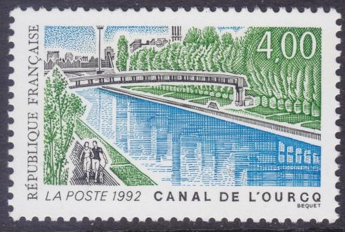 Poštovní známka Francie 1992 Canal de l'Ourcq Mi# 2901