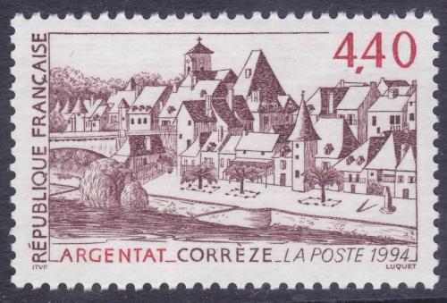 Poštová známka Francúzsko 1994 Argentat Mi# 3033
