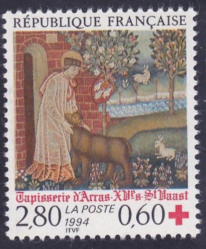 Poštová známka Francúzsko 1994 Gobelín Mi# 3060