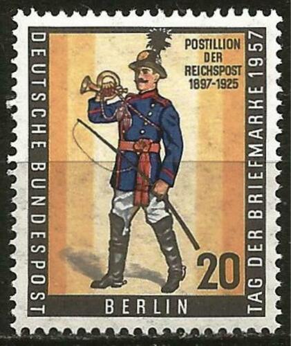Poštová známka Západný Berlín 1957 Listonoš Mi# 176