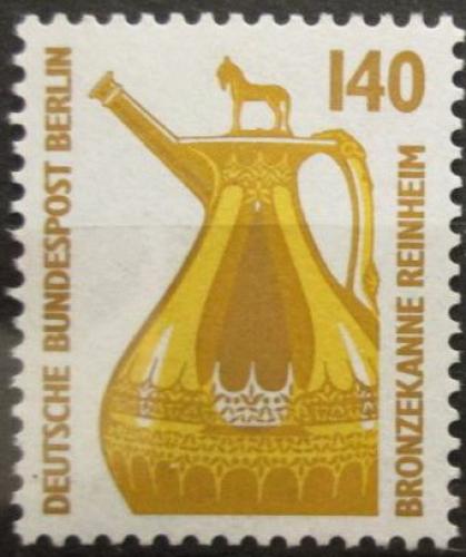 Poštová známka Západný Berlín 1989 Bronzový džbán Mi# 832