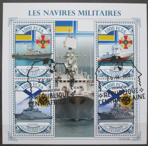 Poštové známky SAR 2022 Vojna na Ukrajinì, váleèné loïstvo Mi# N/N