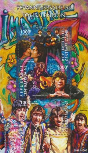 Poštové známky SAR 2015 The Beatles, John Lennon Mi# 5485-87 Kat 14€