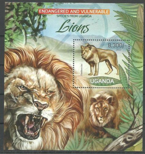 Poštová známka Uganda 2012 Levy Mi# Block 408 Kat 8€