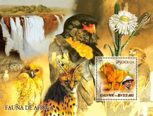 Poštová známka Guinea-Bissau 2005 Maèkovité šelmy Mi# Block 471 Kat 10€