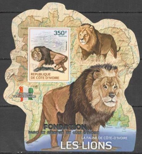 Poštová známka Pobrežie Slonoviny 2014 Levy Mi# 1600 Block