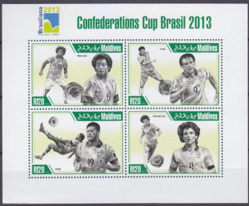 Poštové známky Maldivy 2013 Konferenèní pohár Mi# 4973-76 Kat 10€