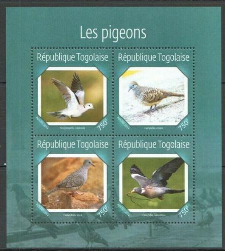 Poštové známky Togo 2014 Holubi Mi# 6285-88 Kat 12€