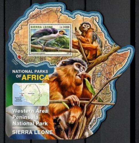 Poštová známka Sierra Leone 2016 NP Western Area Peninsula, Sierra Leone Mi# Block 987 Kat 11€