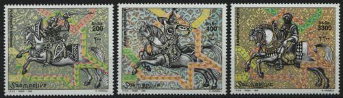 Poštové známky Somálsko 1999 Arabští jezdci Mi# 739-41 Kat 14€